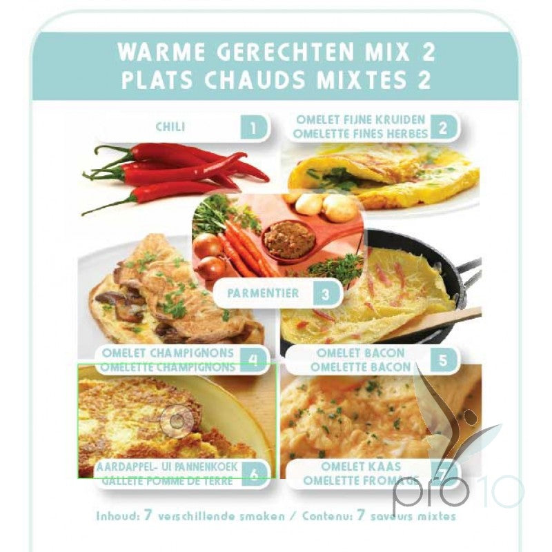 Mix repas (7portions)