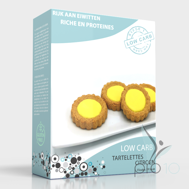 Tartelette au citron (7portions)