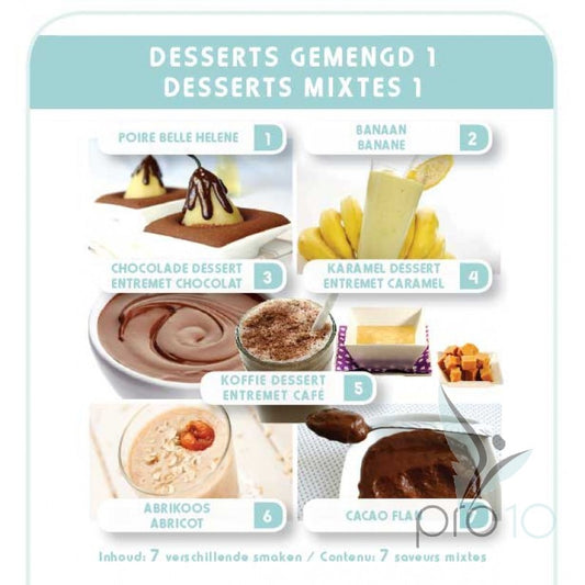 Mix desserts (7portions)