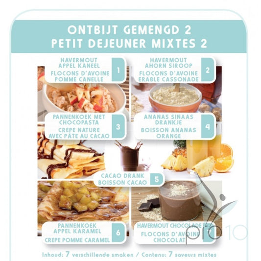 Mix petit-déjeuners (variétés)